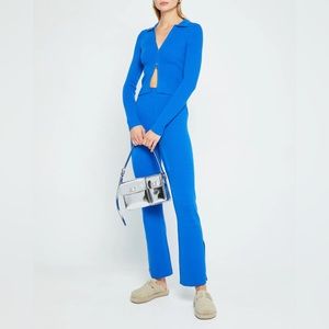 NWT Cobalt Blue Sweater Set, Large